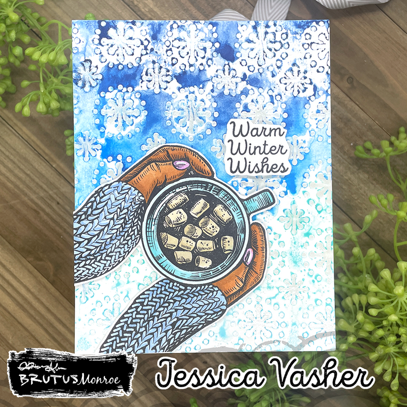 Warm Winter Wishes | 6x8 Stamp Set