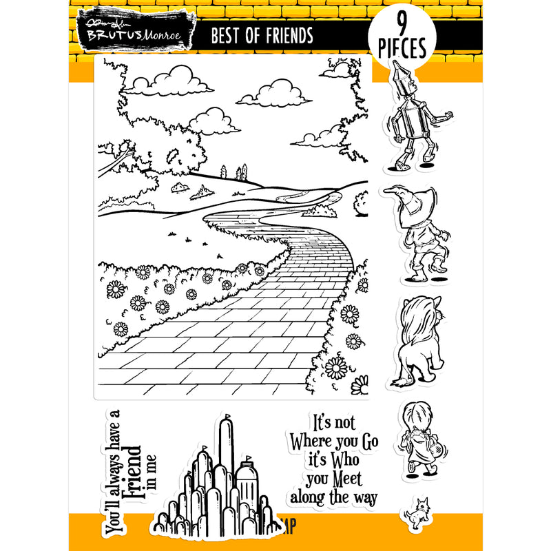 Best of Friends | 6x8 Stamp Set