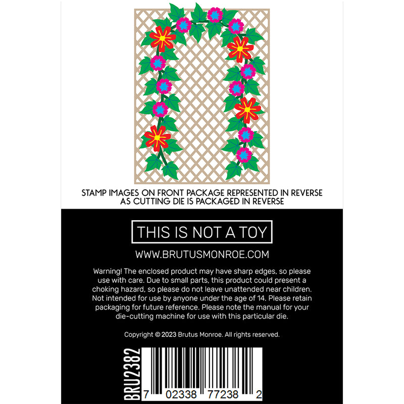 Garden Trellis | A2 Cover Plate Die Set