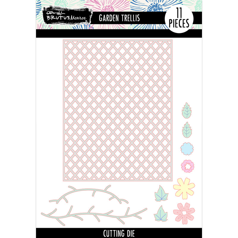 Garden Trellis | A2 Cover Plate Die Set