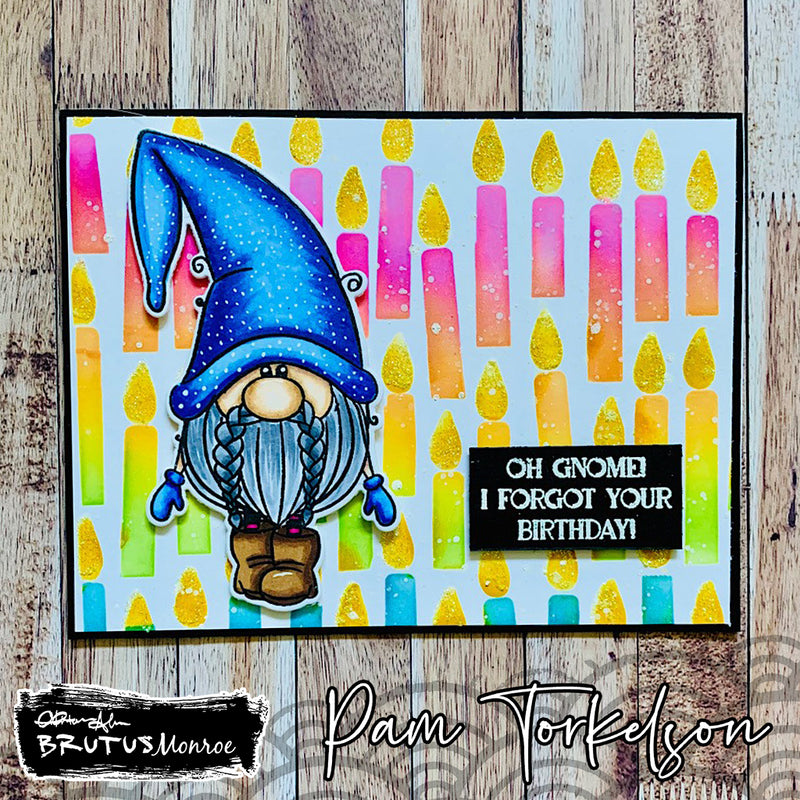 Make a Wish!  | Mixed Media Stencil