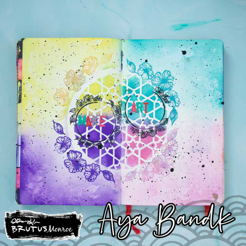 Floral Frames | 6x8 Stamp Set