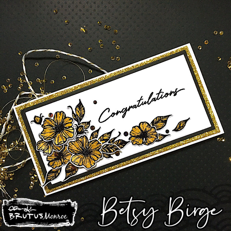 Floral Frames | 6x8 Stamp Set