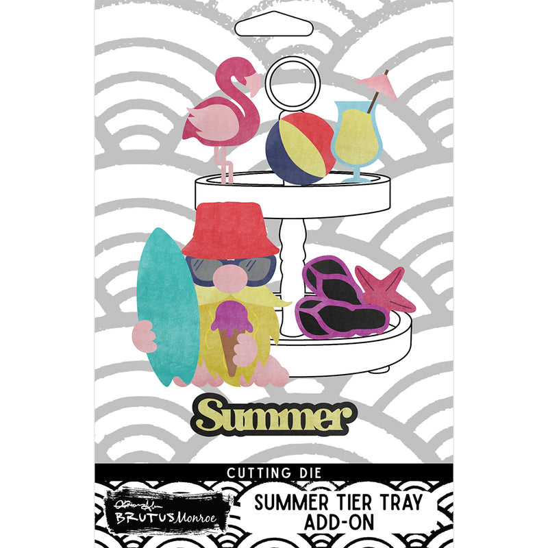 Summer Tier Tray  | Cutting Die