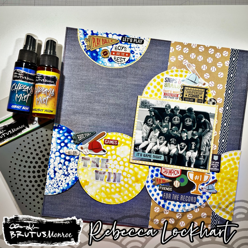 Circle Tone  | Mixed Media Stencil