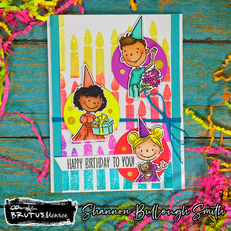 Make a Wish!  | Mixed Media Stencil