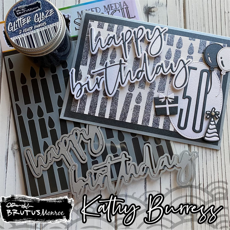 Make a Wish!  | Mixed Media Stencil