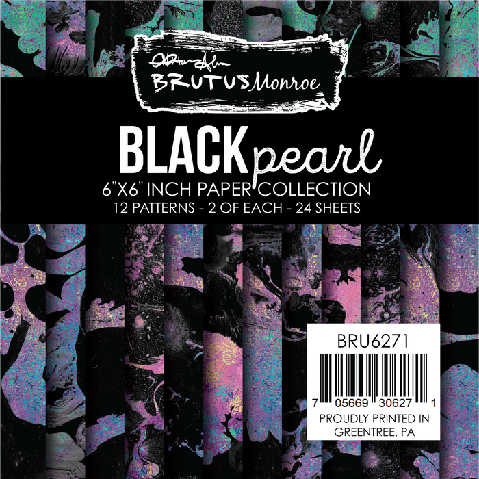 Black Pearl 6x6 Paper Pad