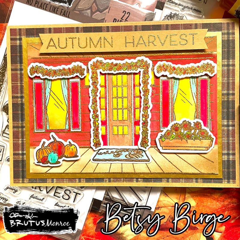 No Place Like Home - Fall | 4x6 Stamp Set