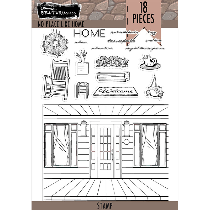No Place Like Home | 6x8 Stamp Set