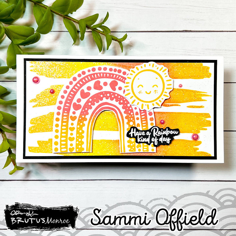 Radiant Rainbow | 6x8 Stamp Set