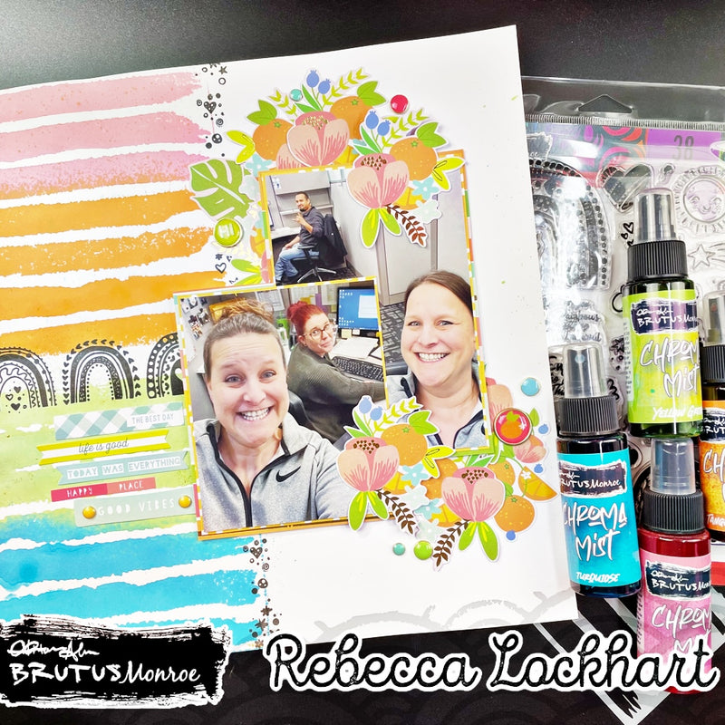 Radiant Rainbow | 6x8 Stamp Set