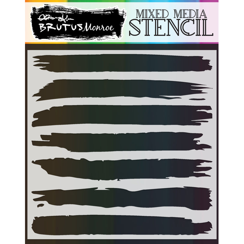 Painted Rainbow | Mixed Media Stencil