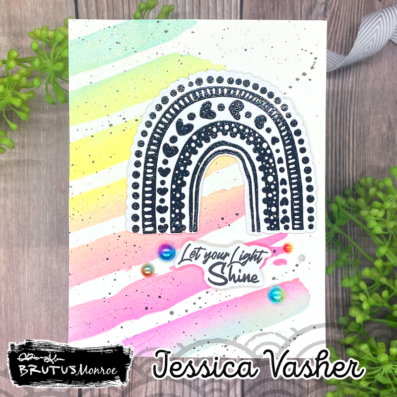 Radiant Rainbow | 6x8 Stamp Set