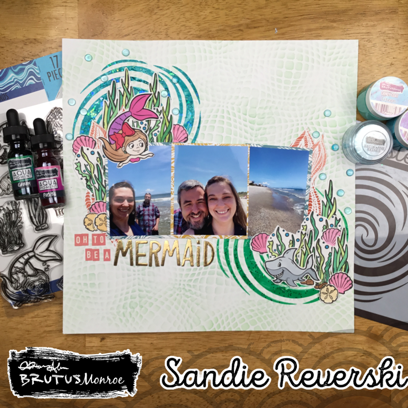 Whirlpool | Mixed Media Stencil