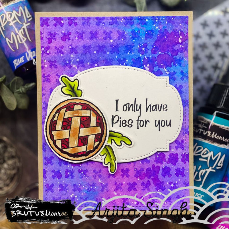 X Pattern |  Mixed Media Stencil