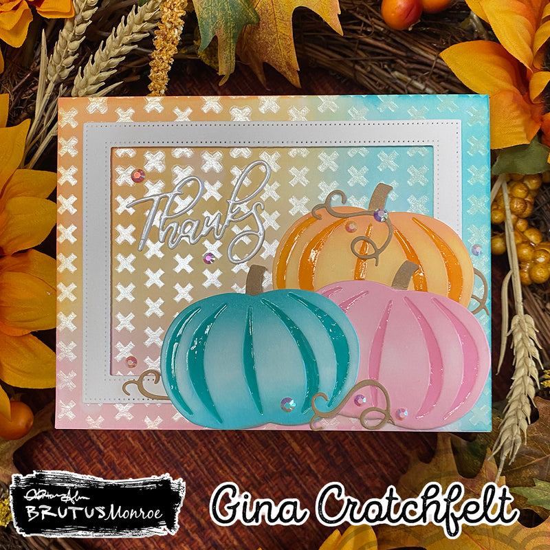 X Pattern |  Mixed Media Stencil