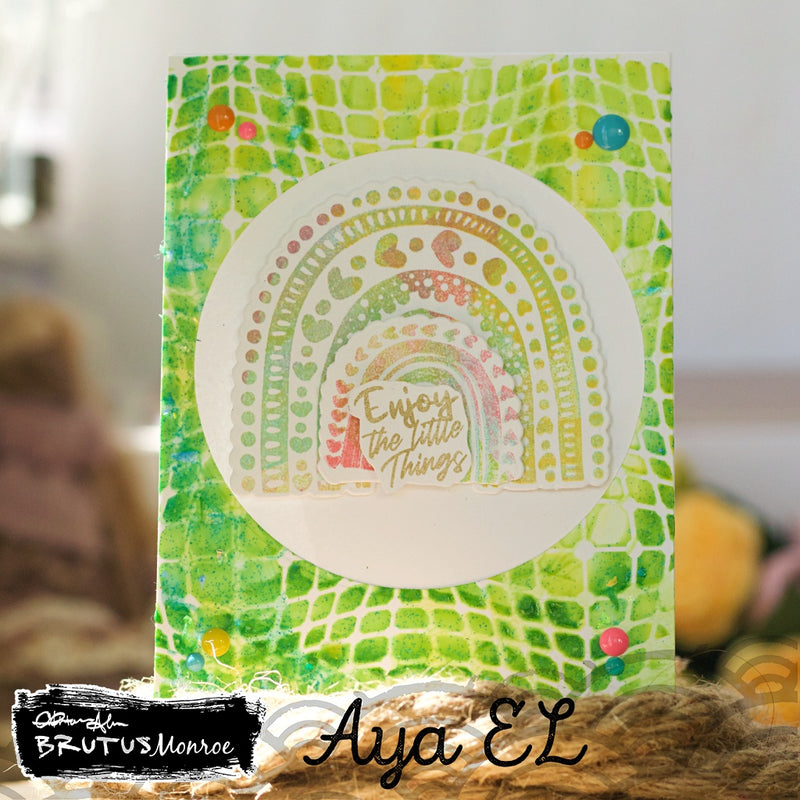 Radiant Rainbow | 6x8 Stamp Set