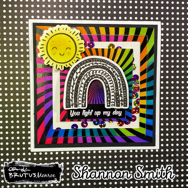 Radiant Rainbow | 6x8 Stamp Set