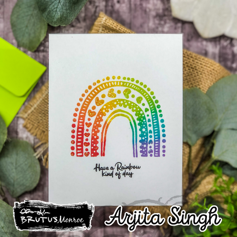 Radiant Rainbow | 6x8 Stamp Set