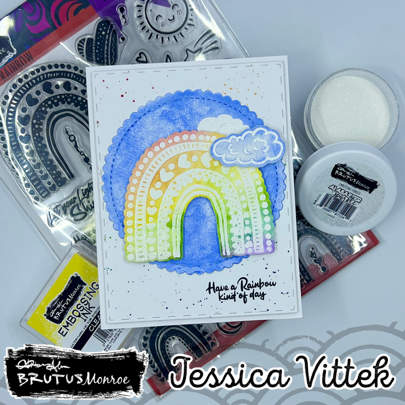 Radiant Rainbow | 6x8 Stamp Set
