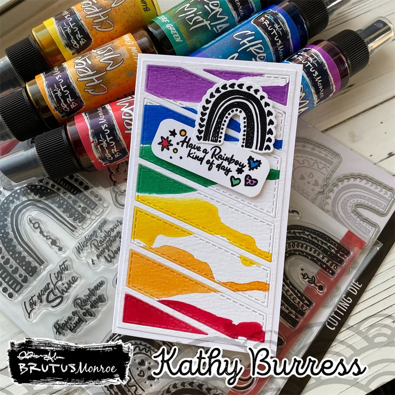 Radiant Rainbow | 6x8 Stamp Set