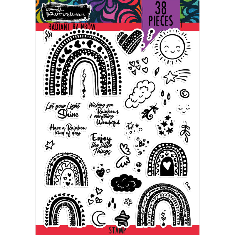 Radiant Rainbow | 6x8 Stamp Set