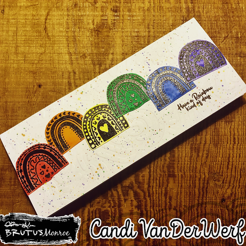Radiant Rainbow | 6x8 Stamp Set