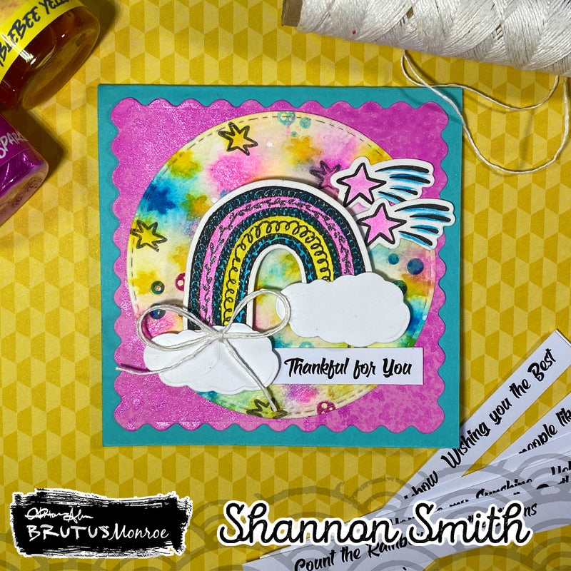 Radiant Rainbow | 6x8 Stamp Set