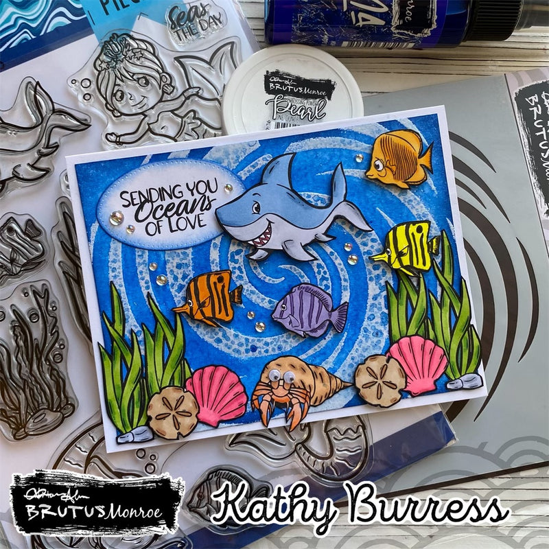 Whirlpool | Mixed Media Stencil