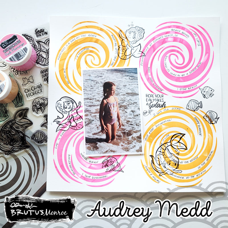 Whirlpool | Mixed Media Stencil