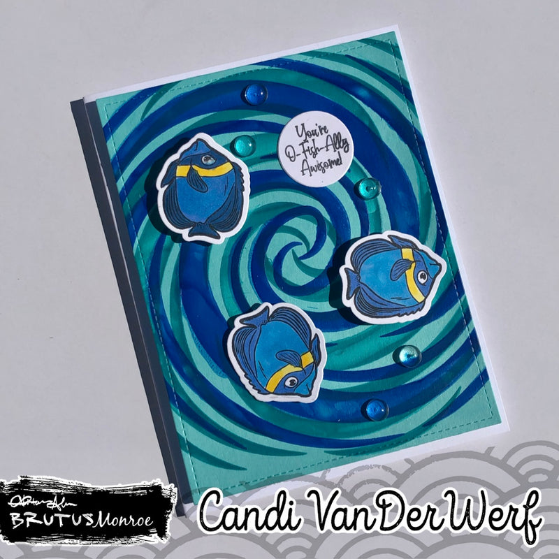 Whirlpool | Mixed Media Stencil