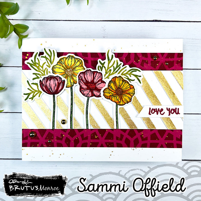 Cosmos Florals | Coordinating DIe