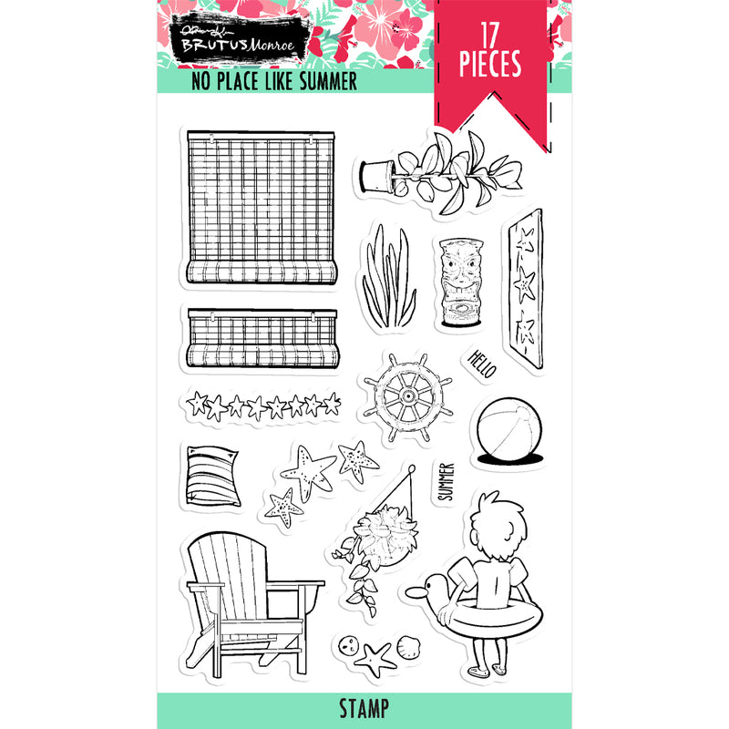 No Place Like Summer | 4x6 Stamps