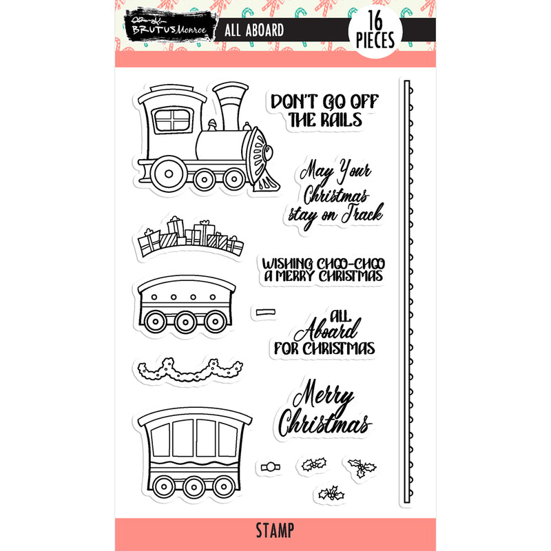 All Aboard |Stamp Set | 4x6