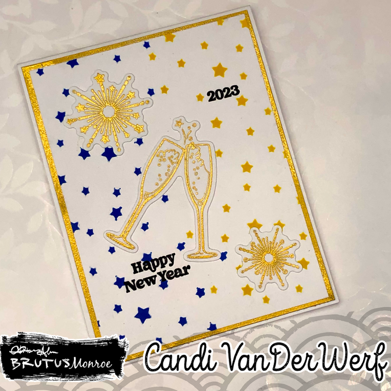 Happy New Year | 3x4 Stamp Set