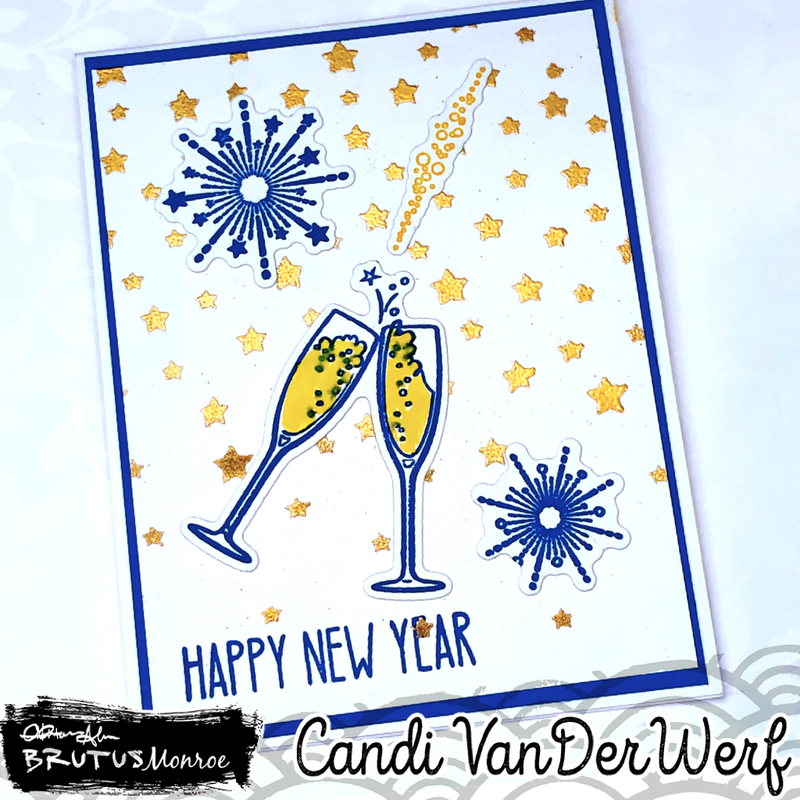 Happy New Year | 3x4 Stamp Set