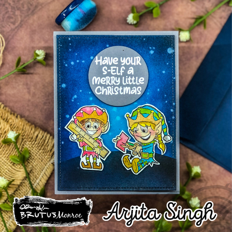 Crafty Elves | 6x8 Stamp Set