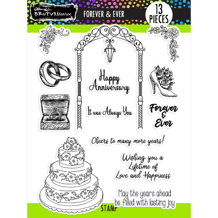 Forever and Ever 6x8 Stamp Set