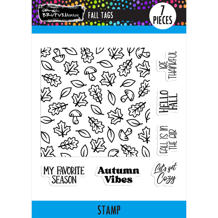 Fall Tags 4x4 Stamp Set