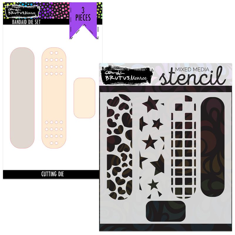 Band Aid Bundle | Cutting Die & Stencil