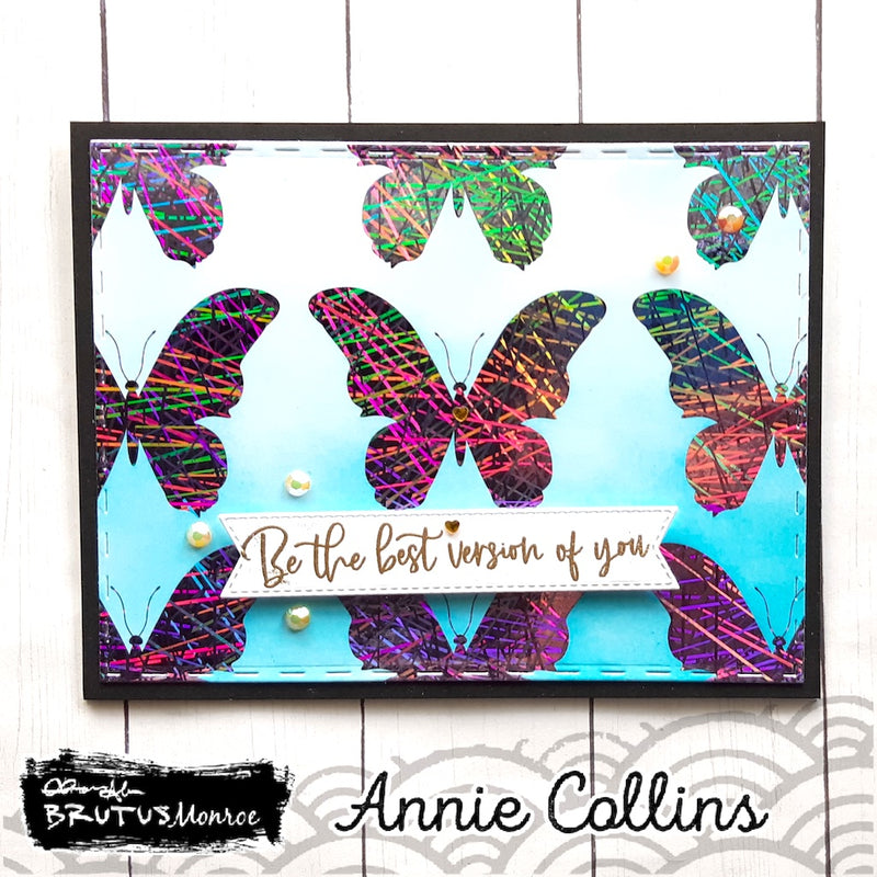 Brutus Monroe | Foil Transfer Sheets | Silver Sketch