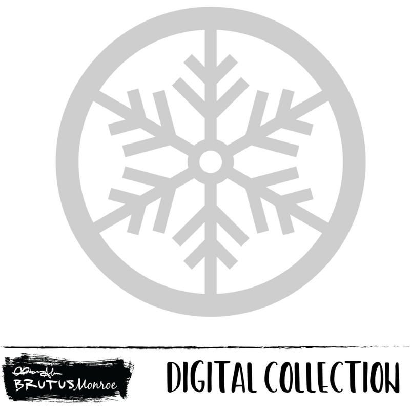 Blitzen - Snowflake Shaker | Digital Cut FIle