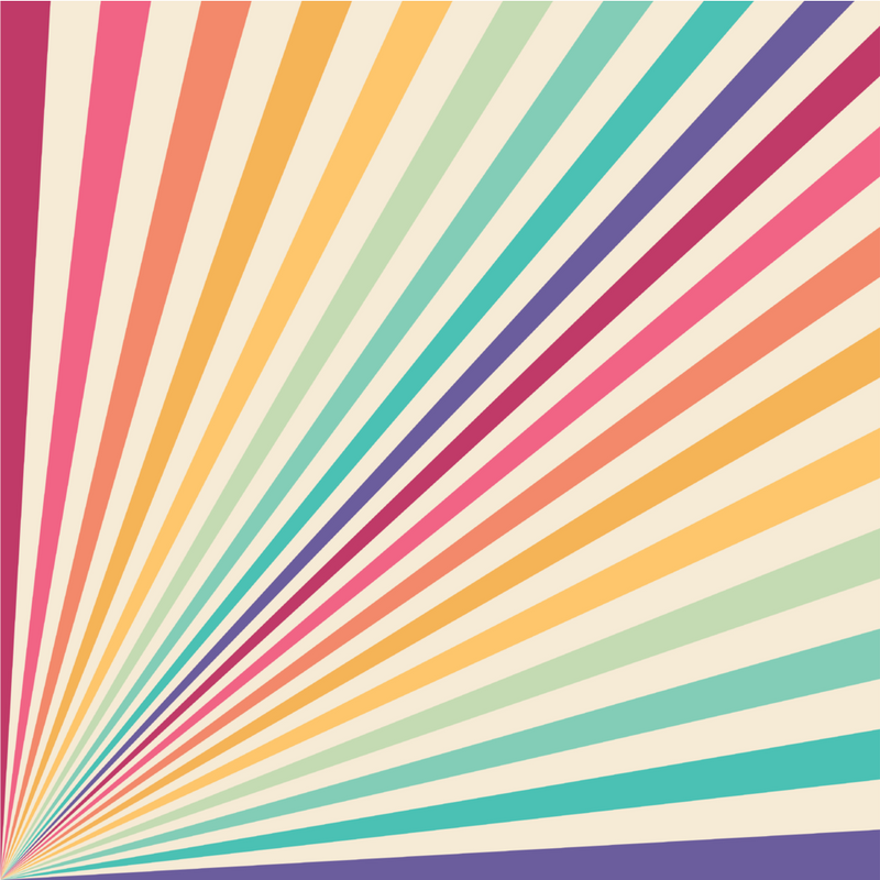 Bold Rainbow  | Paper Pad