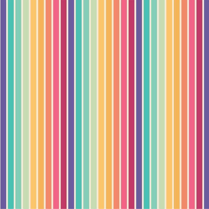 Bold Rainbow 6x6 Paper Pad