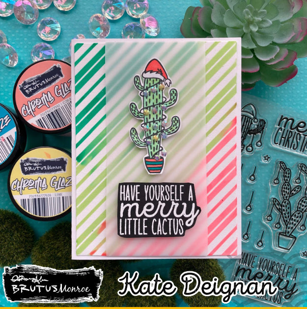 Christmas Cacti | 4x6 Stamps