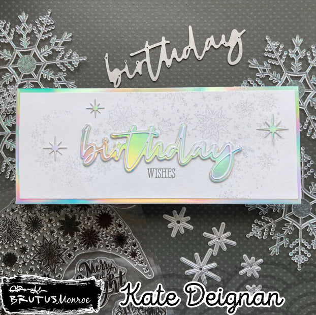 Snowflake Swirl | 6x8 Stamp Set