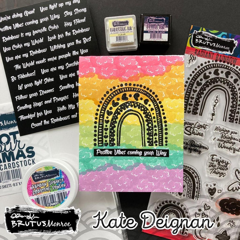 Radiant Rainbow | 6x8 Stamp Set