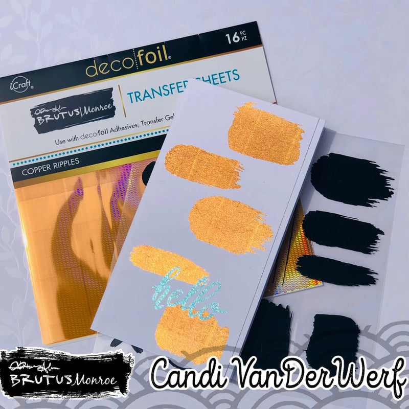 Dazzling Doodles - Brutus Monroe | Adhesive Transfer | Deco Foil