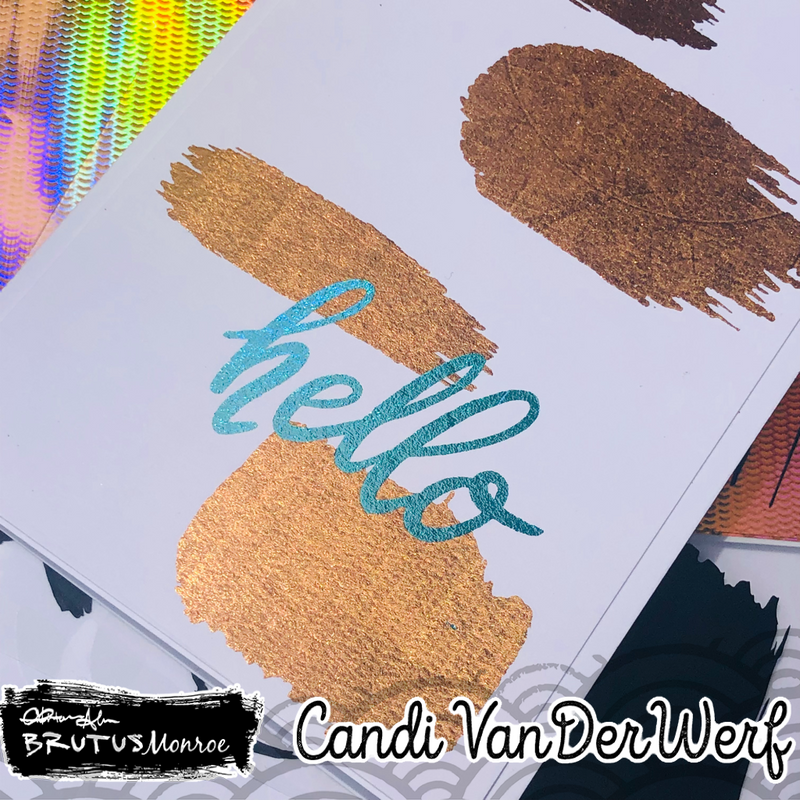 Summer Sizzle - Brutus Monroe | Adhesive Transfer | Deco Foil